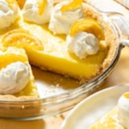 Limoncello Pie With Candied Lemons