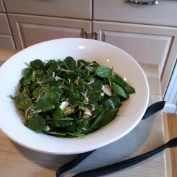 Lindas Special Spinach Salad (1+)