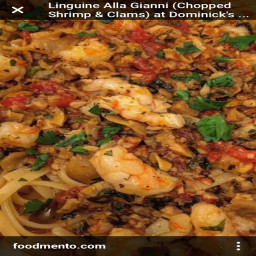  Linguine With Shrimp And Clams