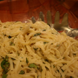 Linguine with Two-Cheese Sauce