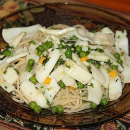 Linguini with Calamari Sauce (Pressure Cooker Recipe)