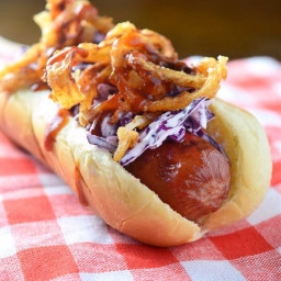 Loaded BBQ Hot Dogs Recipe