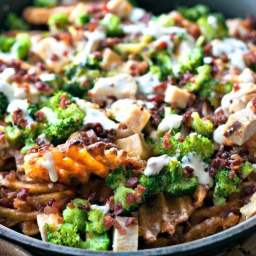 Loaded Broccoli Cheese Fries
