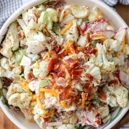 Loaded Cauliflower Salad Recipe
