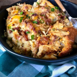 Loaded Chicken Bubble Up Bake