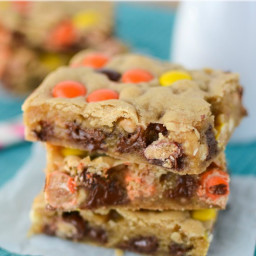 Loaded Chocolate Chip Cookie Bars
