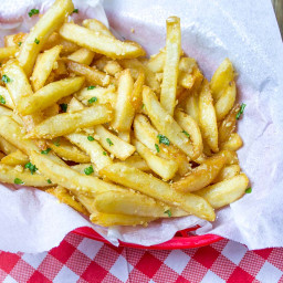 Loaded Garlic French Fries