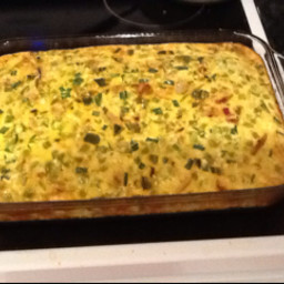 Loaded Low Carb Omelet Casserole