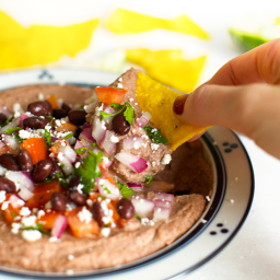 Loaded Mexican Hummus