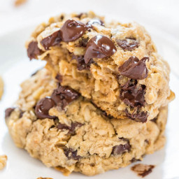 Loaded Oatmeal Coconut Chocolate Chip Cookies