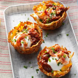 Loaded Pulled Pork Cups Recipe