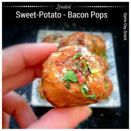 Loaded Sweet Potato - Bacon Pops