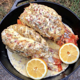 Lobster Tails with Lemon Butter Sauce
