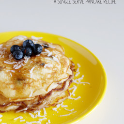 Lonely Girl Pancakes - A Single Serve Pancake Recipe