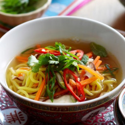 Longevity and wealth noodle soup