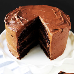 Love at First Sight Chocolate Cake