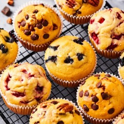 Low Calorie Muffins (10 flavors!)