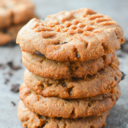 Low Carb Almond Butter Chocolate Chunk Cookies