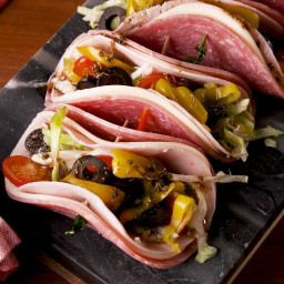 Low-Carb Antipasto Tacos