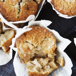 Low-Carb Apple Flax Seed Muffins Recipe