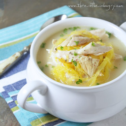 Low Carb Avgolemeno (Greek Chicken, Lemon and Egg Soup)
