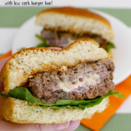 Low Carb Bacon Stuffed Burgers