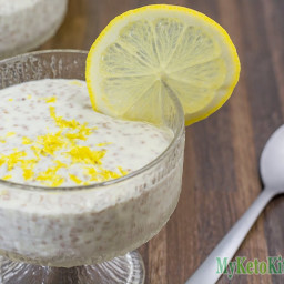 Low Carb Blended Chia Cheesecake Pudding
