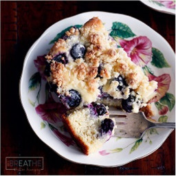 Low Carb Blueberry Cheese Danish Coffee Cake