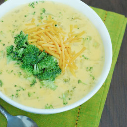 Low Carb Broccoli Cheese Soup