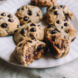 Low Carb Candied Pecan Chocolate Chip Cookies