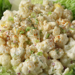 Low-Carb Cauliflower Potato Salad