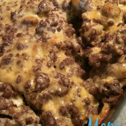 Low-Carb Cheeseburger Casserole