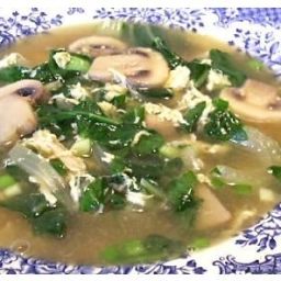 Low Carb Chicken & Bok Choy Soup