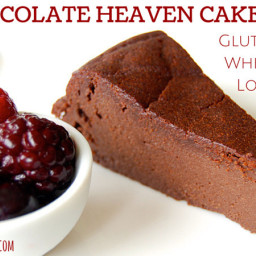 Low Carb Chocolate Heaven Cake - Wheat, sugar and gluten free