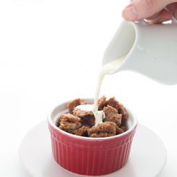 Low Carb Cinnamon Crunch Cereal