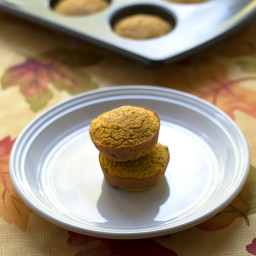Low Carb Coconut Flour Pumpkin Muffins