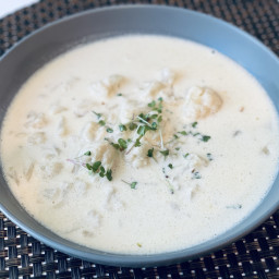 Low Carb Cougar Gold Cheese Soup
