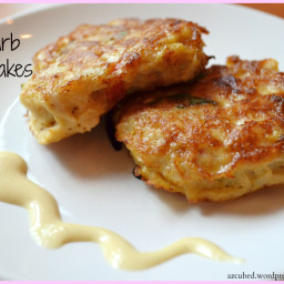 Low Carb Crab Cakes with Mustard Sauce