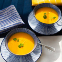 Low-carb cream of pumpkin soup
