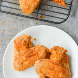 Low Carb Crispy Oven Fried Wings