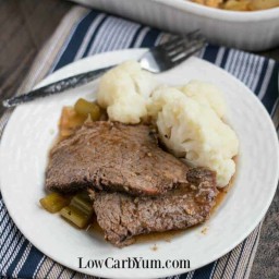 Low Carb Crock Pot Roast Beef Recipe