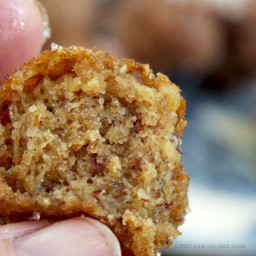 Low Carb Donut Holes with Just 1/7 net carbs per serving