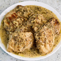 Low Carb French Garlic Chicken