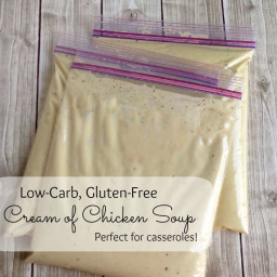 Low-Carb Gluten-Free Cream of Chicken Soup