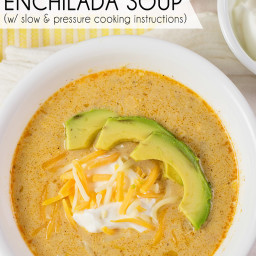 Low Carb Green Chile Enchilada Soup