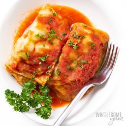 Low Carb Keto Cabbage Rolls (No Rice!)