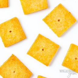 Low Carb Keto Cheese Crackers Recipe