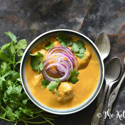 Low Carb Keto Indian Butter Chicken