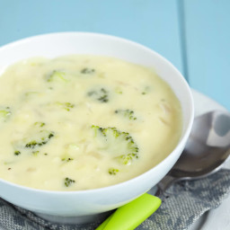 Low Carb Keto Instant Pot Broccoli & Cheese Soup