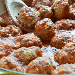 Low Carb Meatballs with Marinara